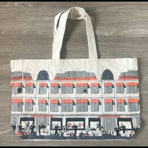 “Le Bon Marche” XL canvas tote from Paris
